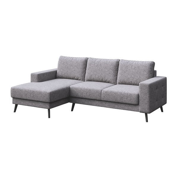 Kampinė sofa pilkos spalvos (su kairiuoju kampu) Fynn – Ghado-image-2