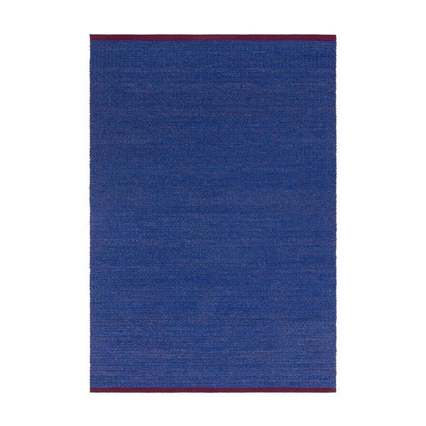 Rankų darbo mėlynos spalvos kilimas 200x290 cm Kai – MADE