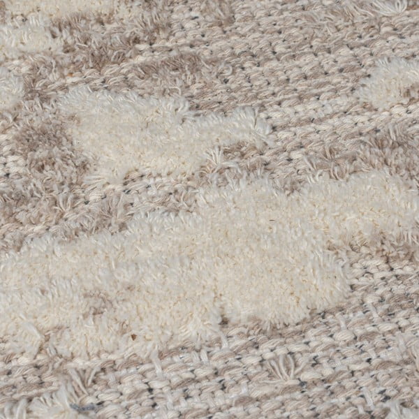 Skalbiamas pilkai smėlinės spalvos kilimas 155x230 cm Connely – Flair Rugs-image-3