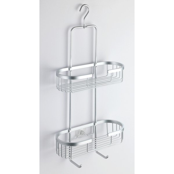 Wenko Gomo dviejų lygių vonios kambario lentyna-image-1