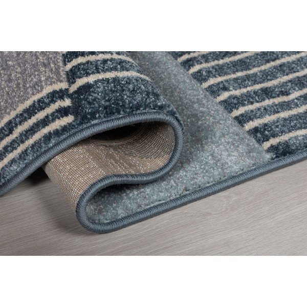 Pilkos ir mėlynos spalvos kilimas "Flair Rugs Velocity", 160 x 230 cm-image-3