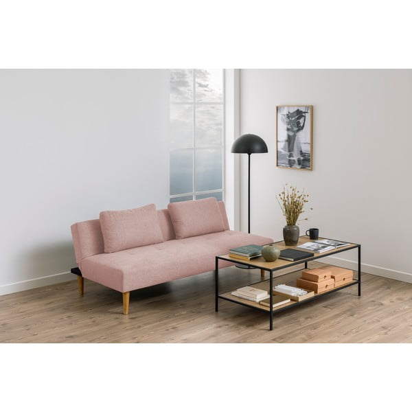 Sulankstoma sofa rožinės spalvos 180 cm Matylda – Bonami Essentials-image-1