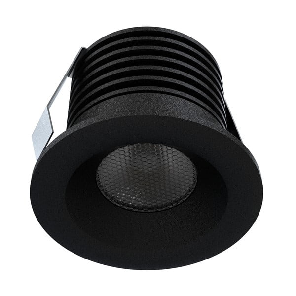 Taškinis šviestuvas juodos spalvos LED ø 4 cm – SULION-image-2