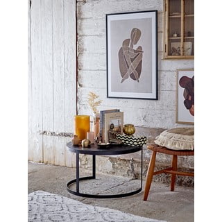 Baltos spalvos/pilkos spalvos iš medvilnės kilimas 90x150 cm Katie – Bloomingville