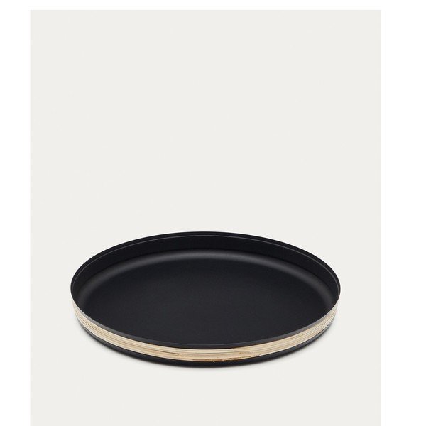 Iš nerūdijančio plieno padėklas ø 33 cm Shai – Kave Home-image-3