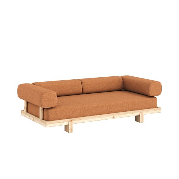 Oranžinės spalvos sofa 214 cm Stay – Karup