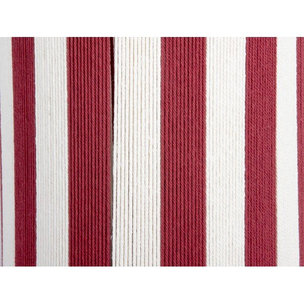 Raudonos spalvos/baltos spalvos iš virvės pastatomas šviestuvas (aukštis 106 cm) Vienna Stripes – Leitmotiv-image-2
