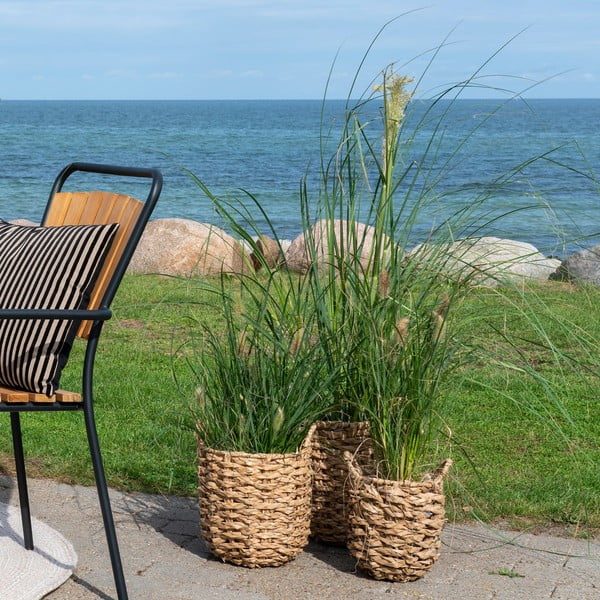 Iš jūržolės gėlių vazonų dangteliai 3 vnt. ø 31 cm Hue – House Nordic-image-1