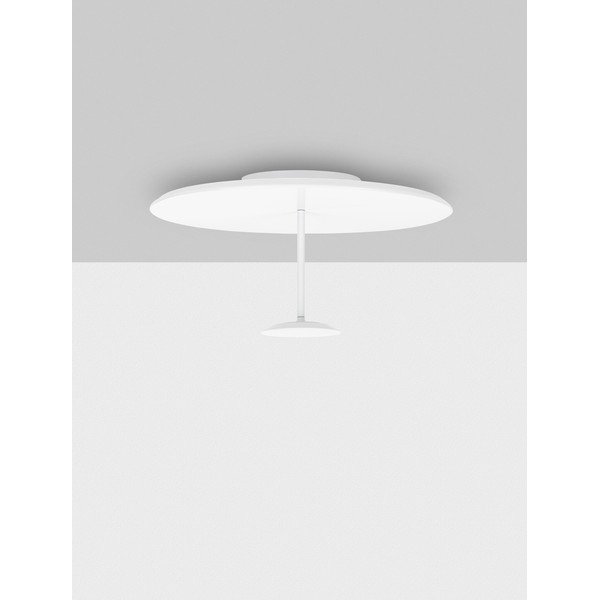 Matinės baltos spalvos iš plieno lubinis šviestuvas LED su pritemdymo funkcija Nima – Nova Luce-image-4