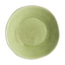 Šviesiai žalios spalvos akmens masės sriubos lėkštė Costa Nova Riviera, ⌀ 25 cm