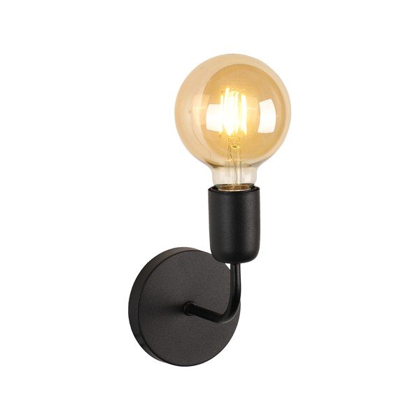 Juodo metalo sieninis šviestuvas Mosso - Squid Lighting-image-2