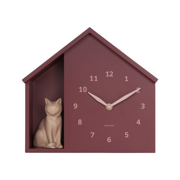 Sieninis laikrodis Sitting Cat – Karlsson