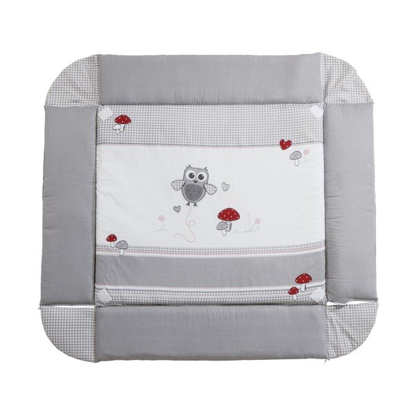 Pilkos spalvos vaikų žaidimų kilimėlis 75x85 cm Adam & Eule – Roba-image-2