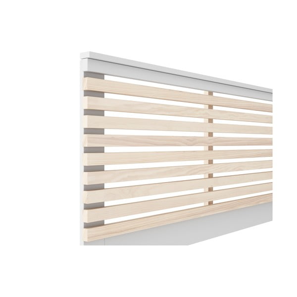 Baltos/natūralios spalvos pušies galvūgalis 146x100 cm Campus - Marckeric-image-4