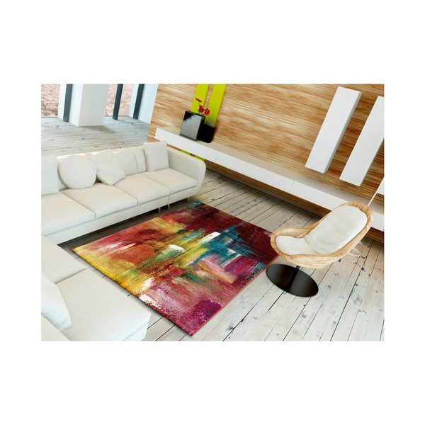 Kilimas UNIVERSAL Graffiti Rojo, 120 x 170 cm-image-1