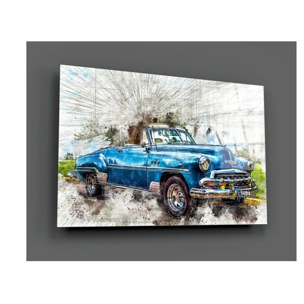 Paveikslas ant stiklo Insigne Car-image-3