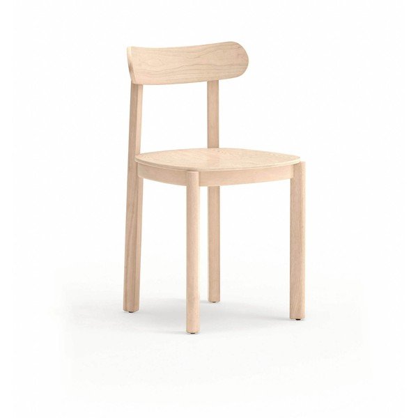 Natūralios spalvos valgomojo kėdė iš uosio Nara – Teulat