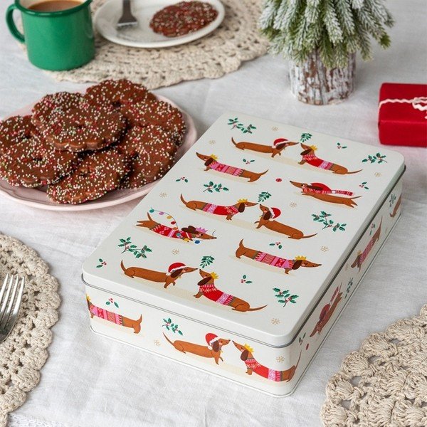 Maisto dėžutė Festive Sausage Dog – Rex London-image-1