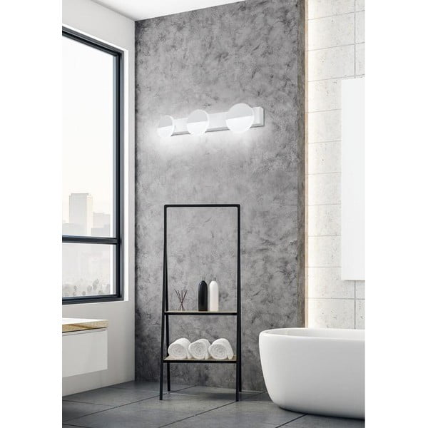 Baltas LED sieninis šviestuvas Sing - Candellux Lighting-image-1