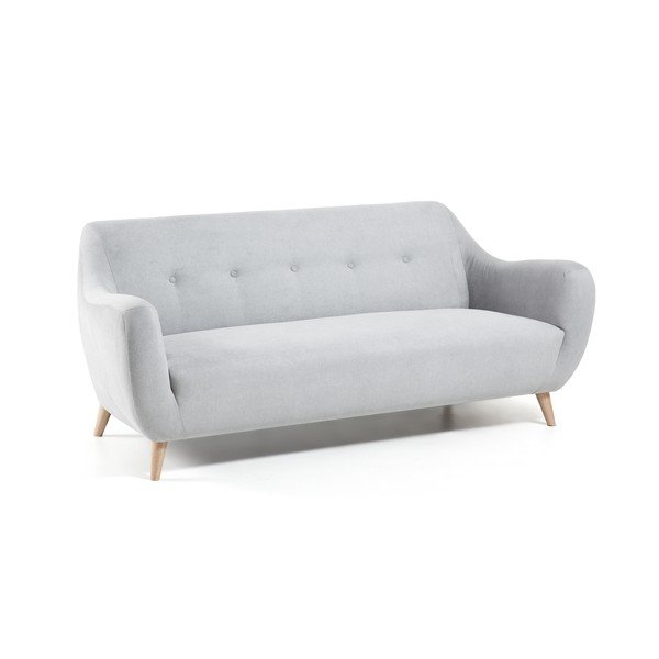 Šviesiai pilka sofa Kave Home Opal-image-1