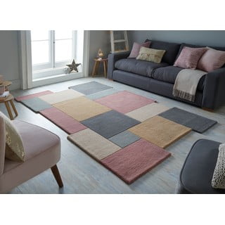 Vilnonis kilimas Flair Rugs Collage Earthy, 120 x 180 cm