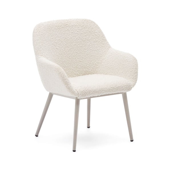 Baltos spalvos vaikiška kėdė Konna – Kave Home