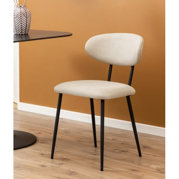 Valgomojo kėdės kreminės spalvos 2 vnt. Denise – Actona-image-1