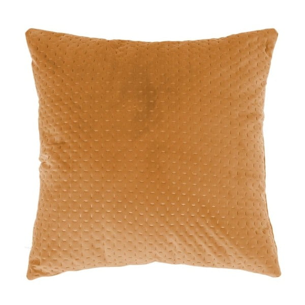 Tamsiai geltona "Tiseco Home Studio" tekstūruota pagalvėlė, 45 x 45 cm