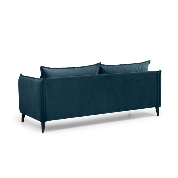 Tamsiai mėlyna sofa Scandic Leo, 208 cm-image-3