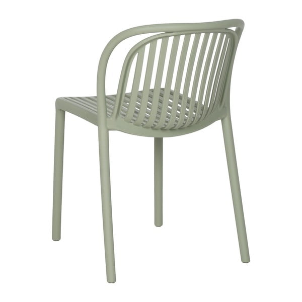 Žalios spalvos iš plastiko valgomojo kėdė Alia – Ixia-image-4