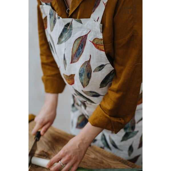 Iš lino prijuostė Golden Fall – Linen Tales-image-1