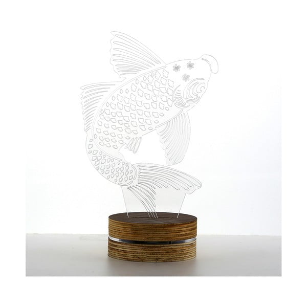 3D stalinis šviestuvas "Big Fish-image-2
