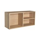 Ąžuolo medienos apdailos sieninė lentyna Collect - Hübsch