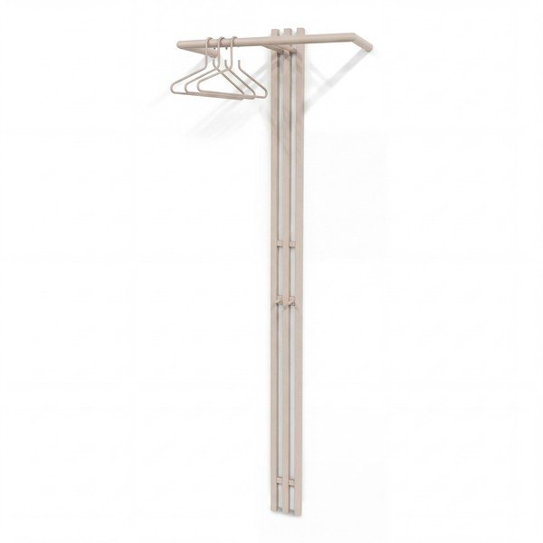 Taupe spalvos iš plieno sieninė lentyna 65 cm Senza – Spinder Design-image-4