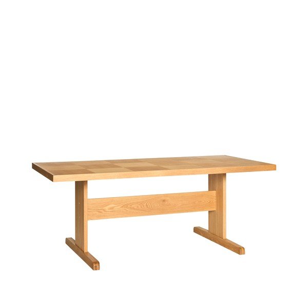Valgomojo stalas iš ąžuolo 95x195 cm Skak – Hübsch-image-3