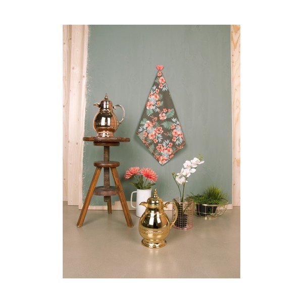 Gėlėtas virtuvinis rankšluostis PT KITCHEN, 55 x 65 cm-image-1