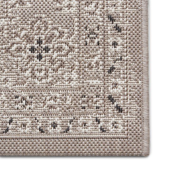 Pilkas/smėlio spalvos lauko kilimas 290x200 cm Miami - Think Rugs-image-4