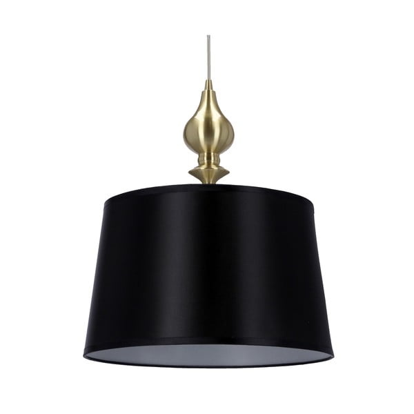 Juodai auksinės spalvos pakabinamas šviestuvas ø 35 cm Prima Gold - Candellux Lighting-image-1