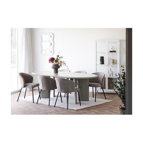 Valgomojo stalas 100x220 cm Nagano – House Nordic-image-2