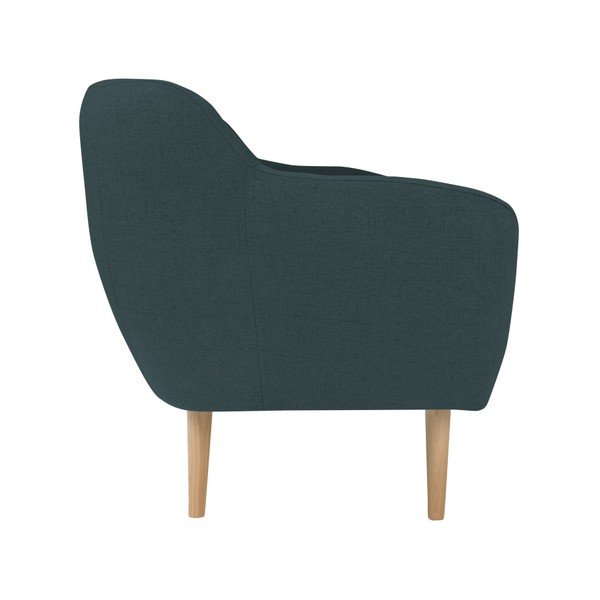 Tamsiai mėlyna dvivietė sofa su šviesiomis kojomis Mazzini Sofas Sicile-image-4
