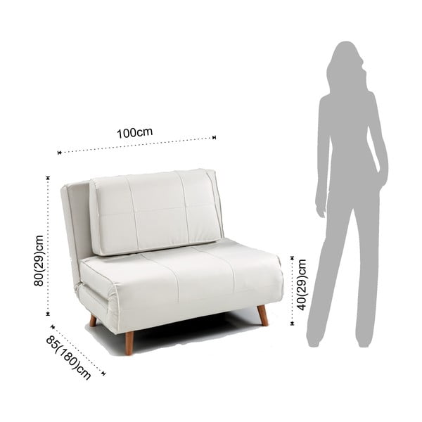 Balta sofa-kėdė Tomasucci Shift-image-3