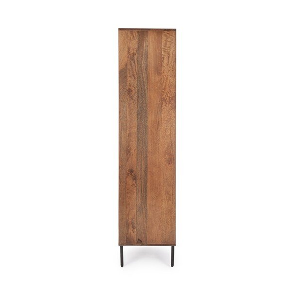 Natūralios spalvos iš mango masyvo spintelė 85x170x40 cm Tadita – Bizzotto-image-2