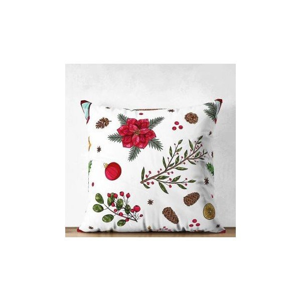 Dekoratyvinis pagalvės užvalkalas su Kalėdų motyvu 43x43 cm Merry Christmas – Mila Home-image-2
