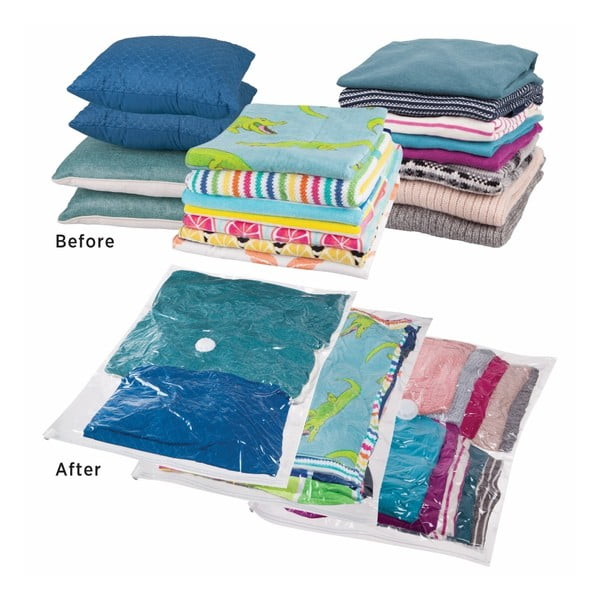 3 didelių "iDesign Storage" vakuuminių organizatorių rinkinys-image-1