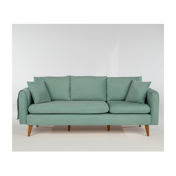 Sofa šviesiai mėlynos spalvos 215 cm Sofia – Balcab Home