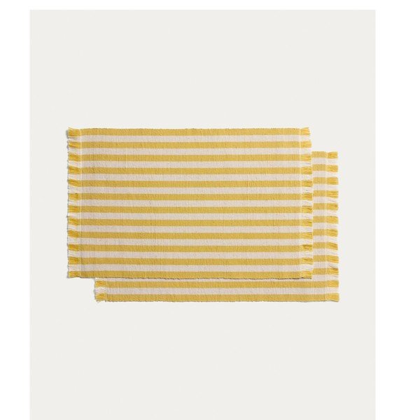 Iš tekstilės/iš džiuto padėkliukai 2 vnt. 35x50 cm Daltan – Kave Home