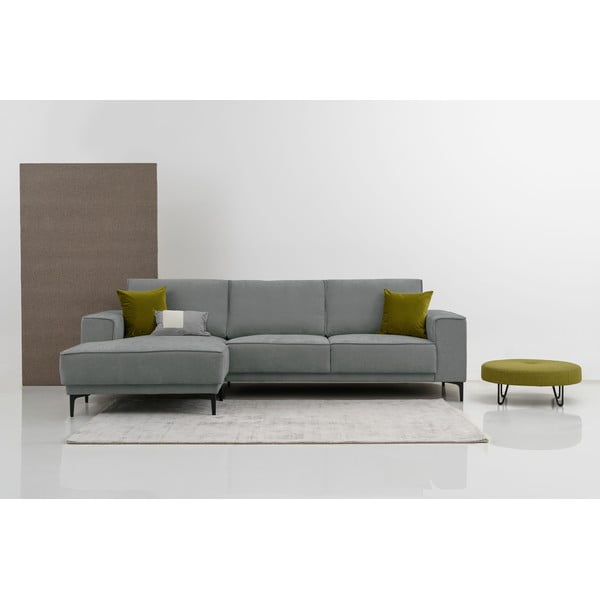 Kampinė sofa tamsiai pilkos spalvos (su kairiuoju kampu) Copenhagen – Scandic-image-1