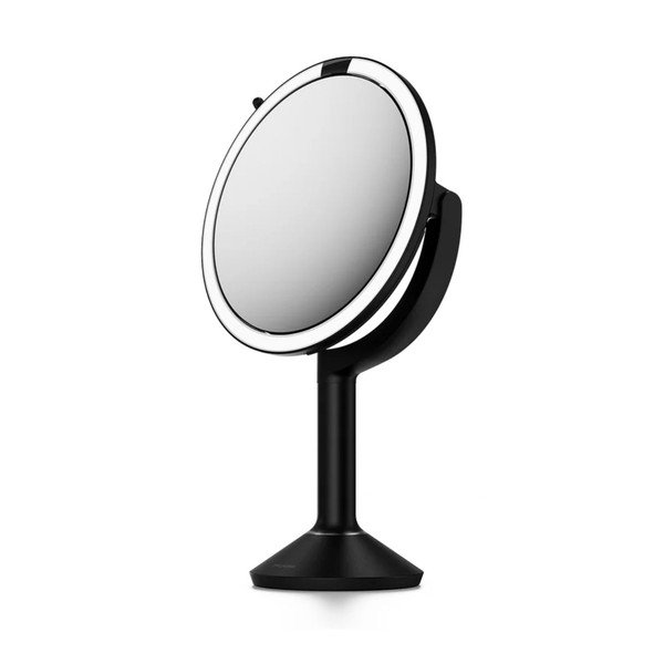 Kosmetinis veidrodis (didinimas  5x/didinimas  10x) su apšvietimu/didinantis ø 20 cm Trio – simplehuman