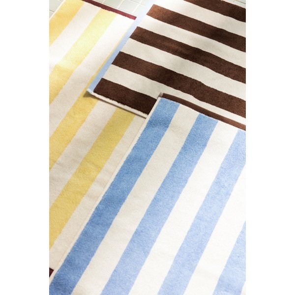 Mėlynos spalvos iš tekstilės vonios kilimėlis 50x80 cm Gobo – noo.ma-image-4