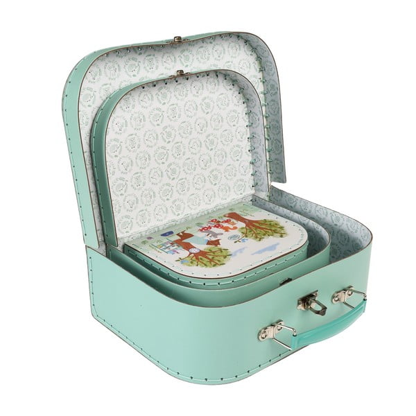 Iš kartono vaikiški organizatoriai 3 vnt. 21x28x8 cm Woodland Friends – Rex London-image-4